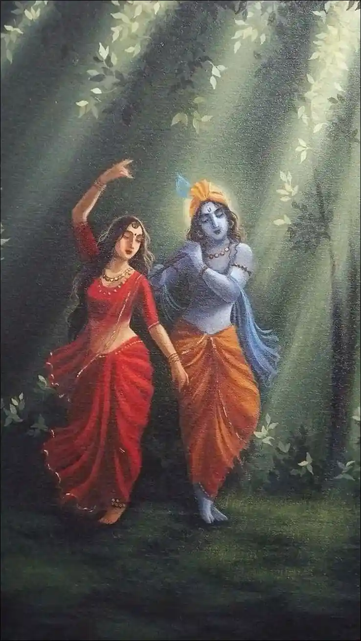 radha krishna drawing images