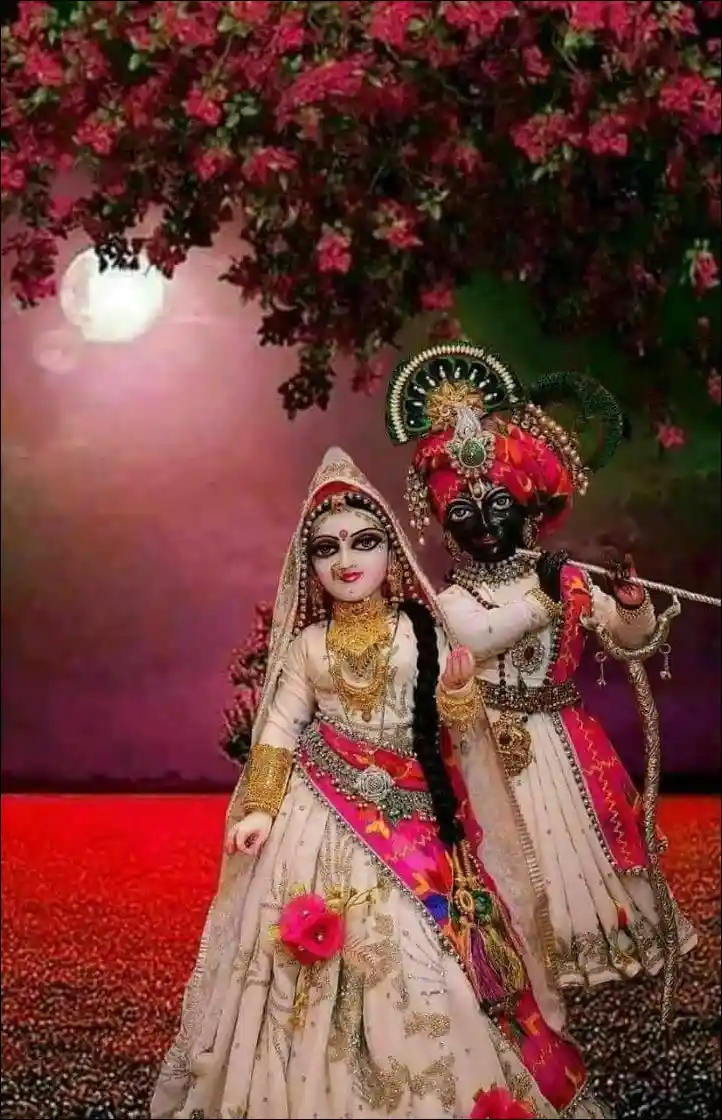 radha krishna ai images