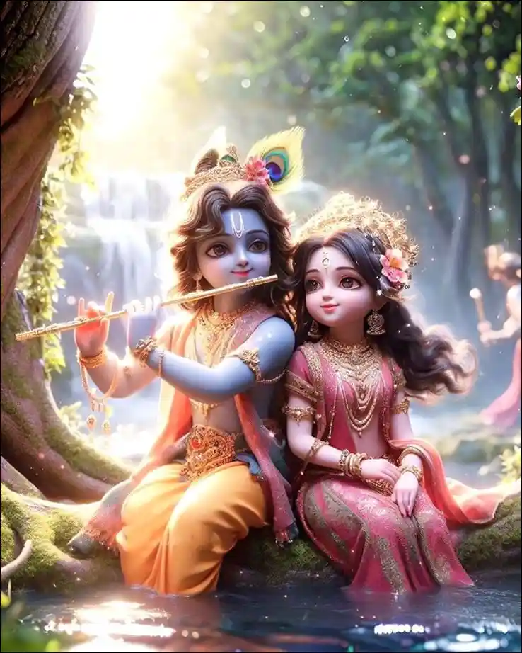 sad mood radha krishna sad images
