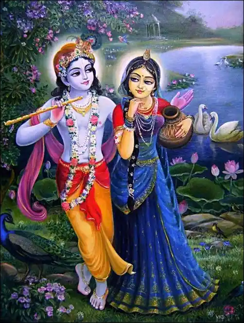 radha krishna animated images
