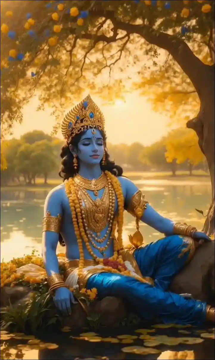 cute little radha krishna images