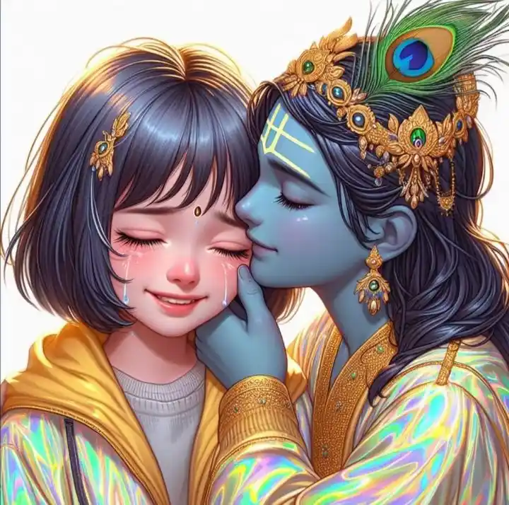 krishna radha images drawing