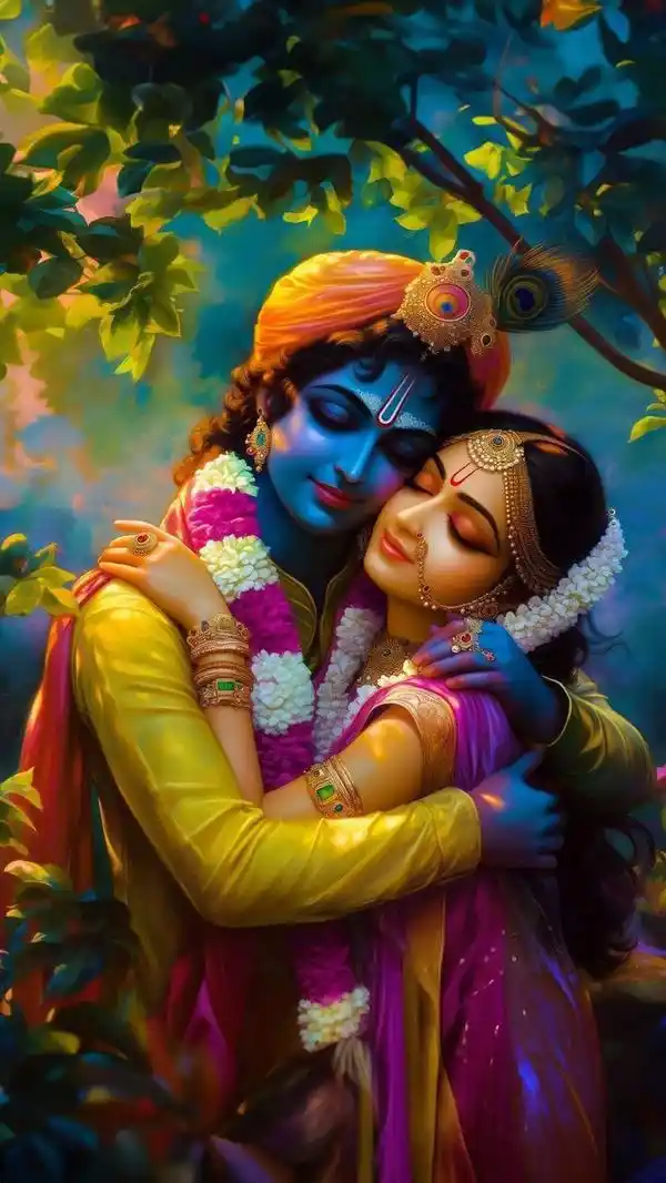 radha krishna janmashtami images