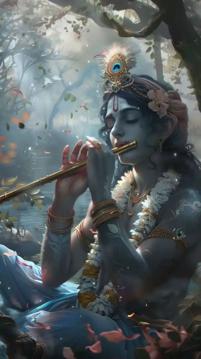 good morning images of radha krishna