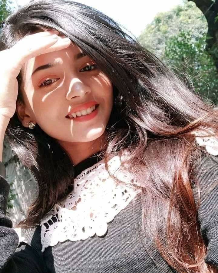 cute girl with dog images