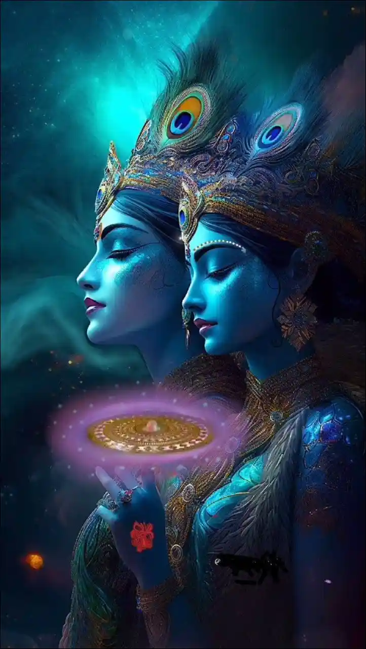 shree krishna and radha images