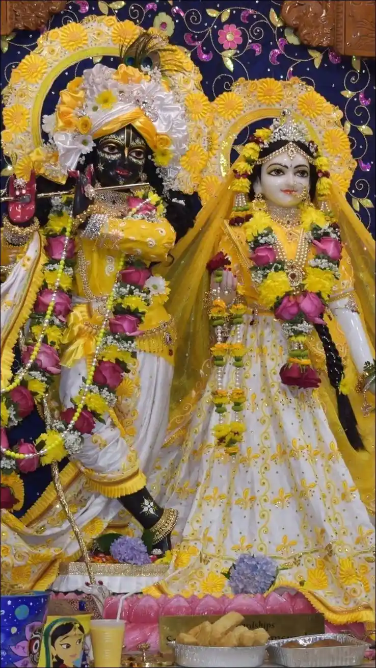radha krishna images good morning