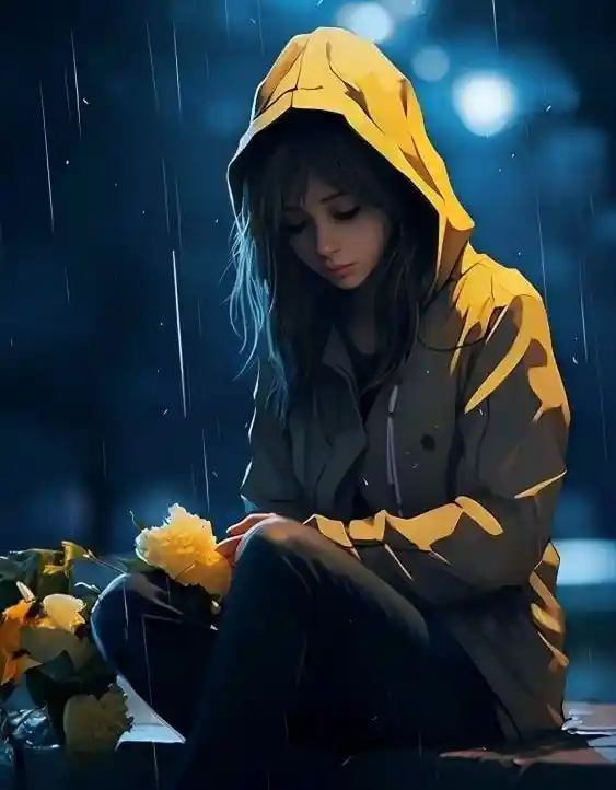 cute girl painting images