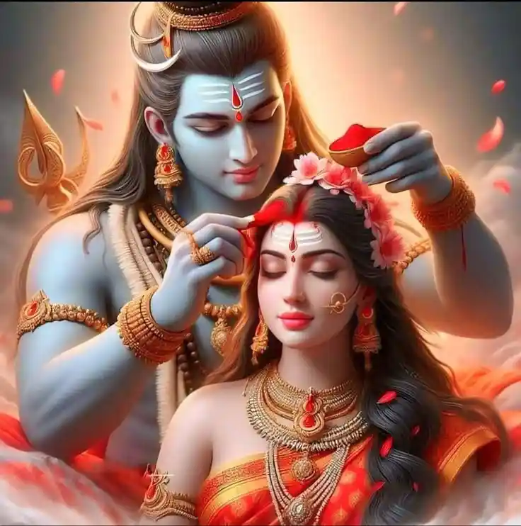 shiv parvati shadi image