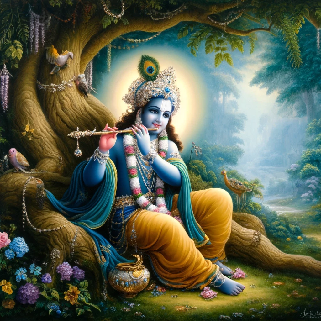 krishna arjun images