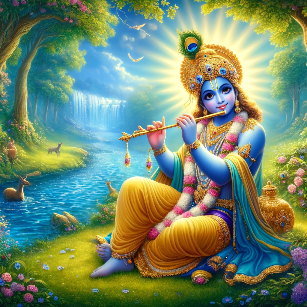 krishna arjuna images