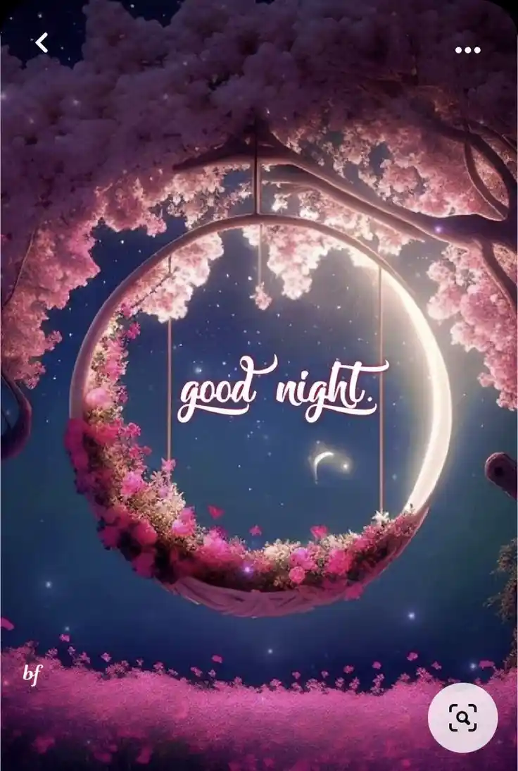 sad good night image