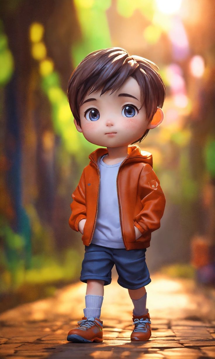 cartoon stylish boy pic 