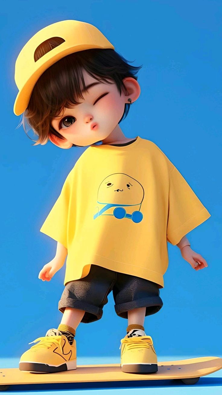 cartoon stylish boy images