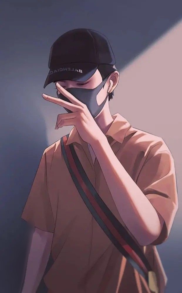 stylish boy cartoon 3d