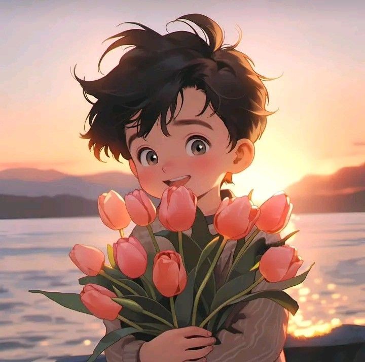 stylish boy cartoon pic 