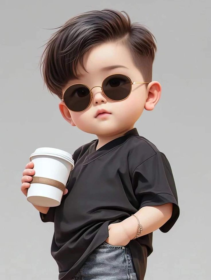 stylish cartoon boy images 