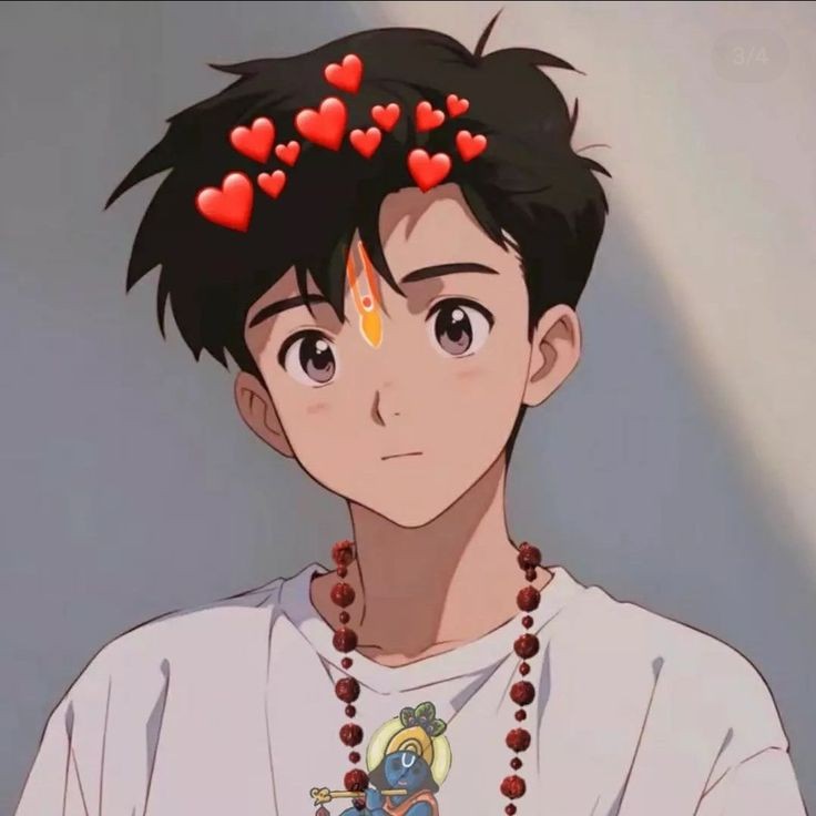 stylish hair boys cartoon