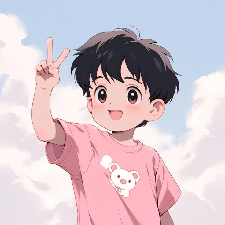 stylish cartoon boy wallpaper