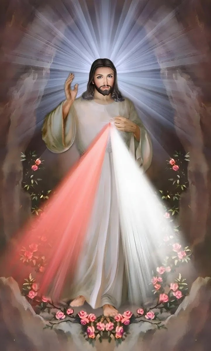 divine mercy prayer card image