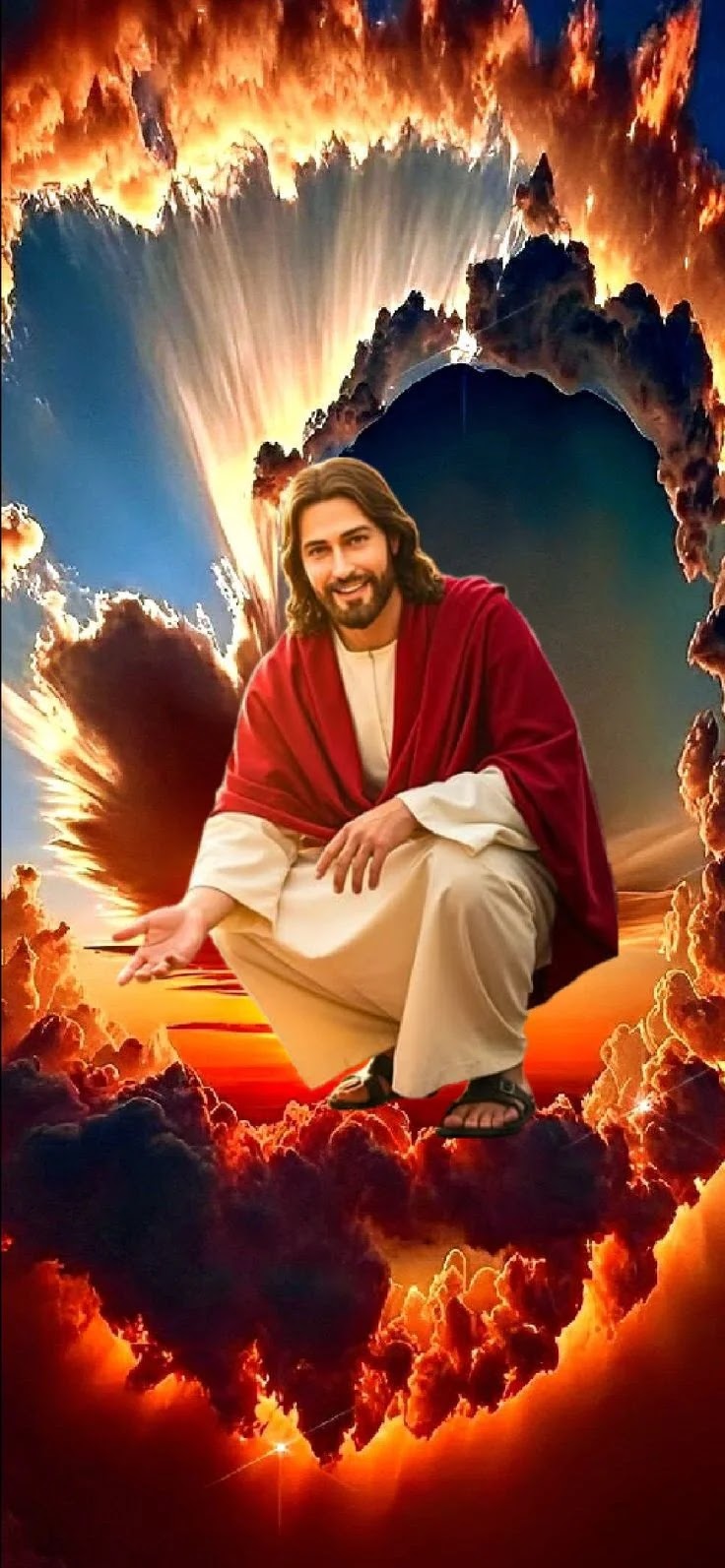jesus miracle wallpaper