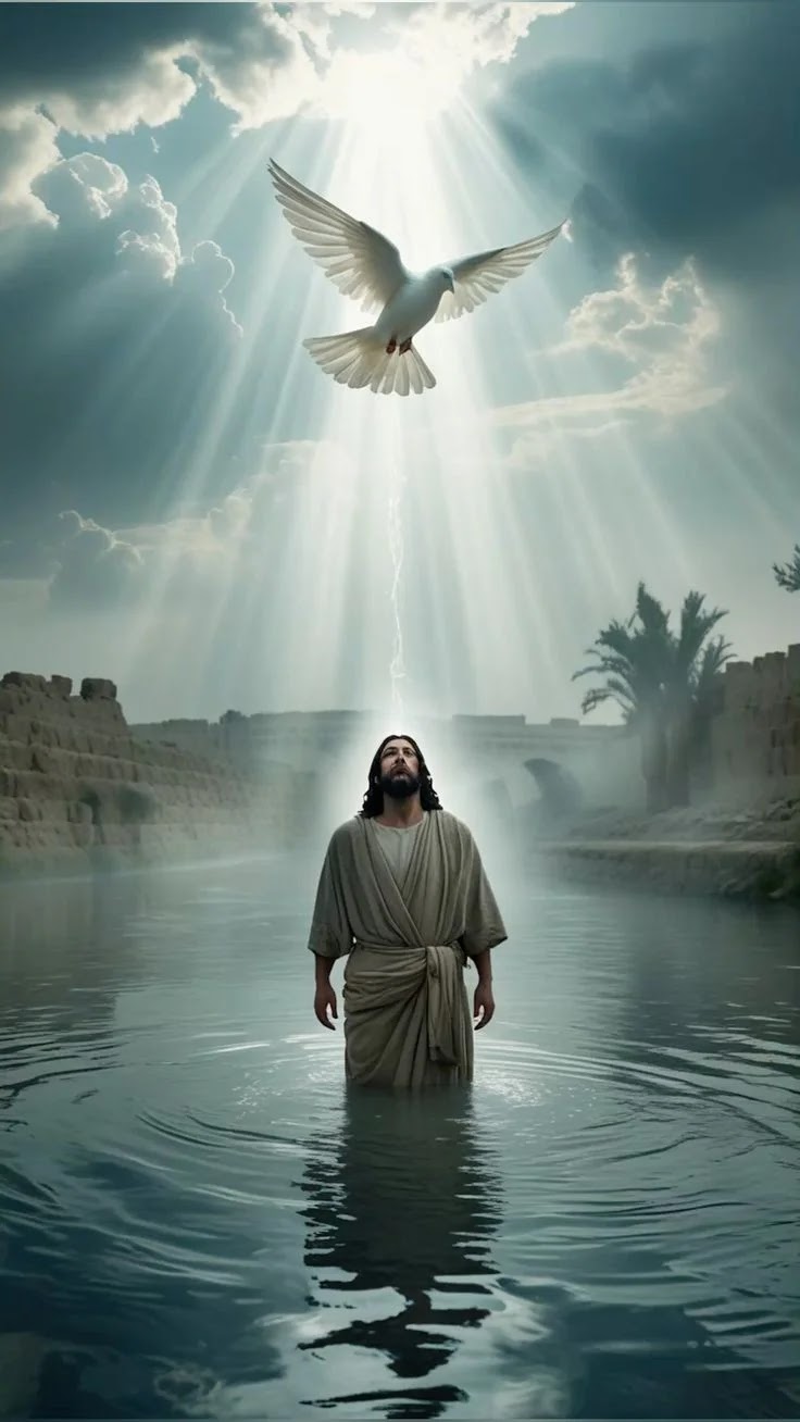 jesus glowing wallpaper