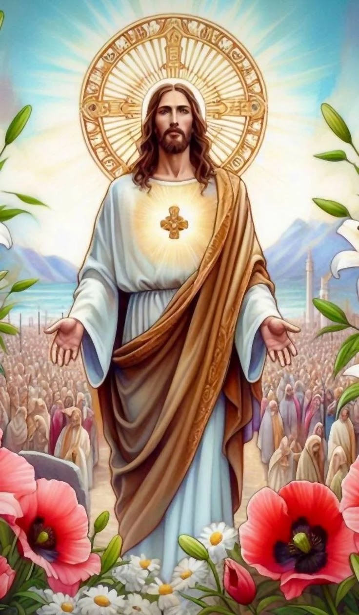 christian jesus phone background