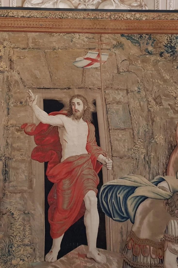 catholic jesus fresco image