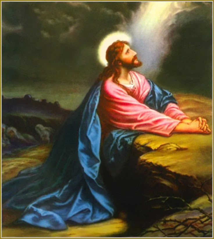 jesus before crucifixion art