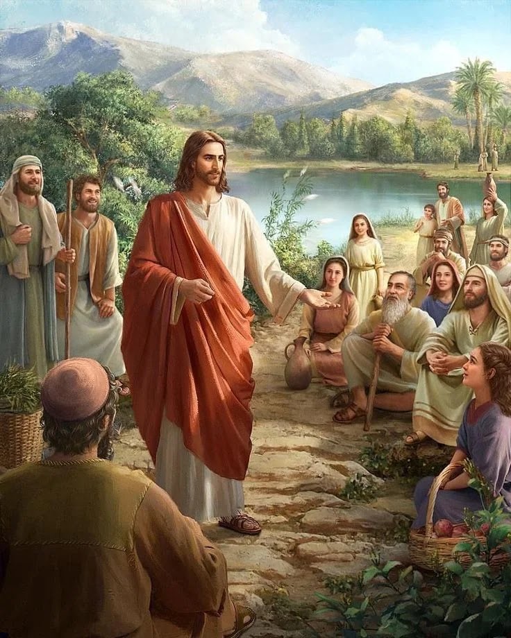 jesus farewell prayer picture