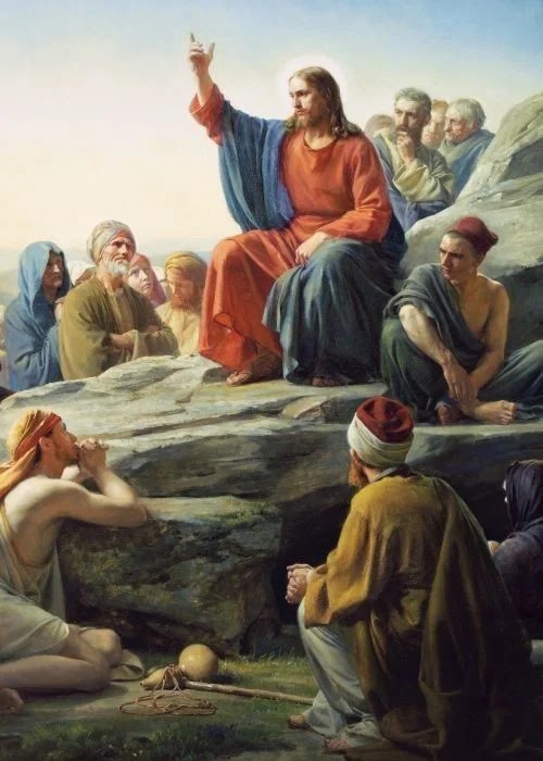 jesus comforting disciples art