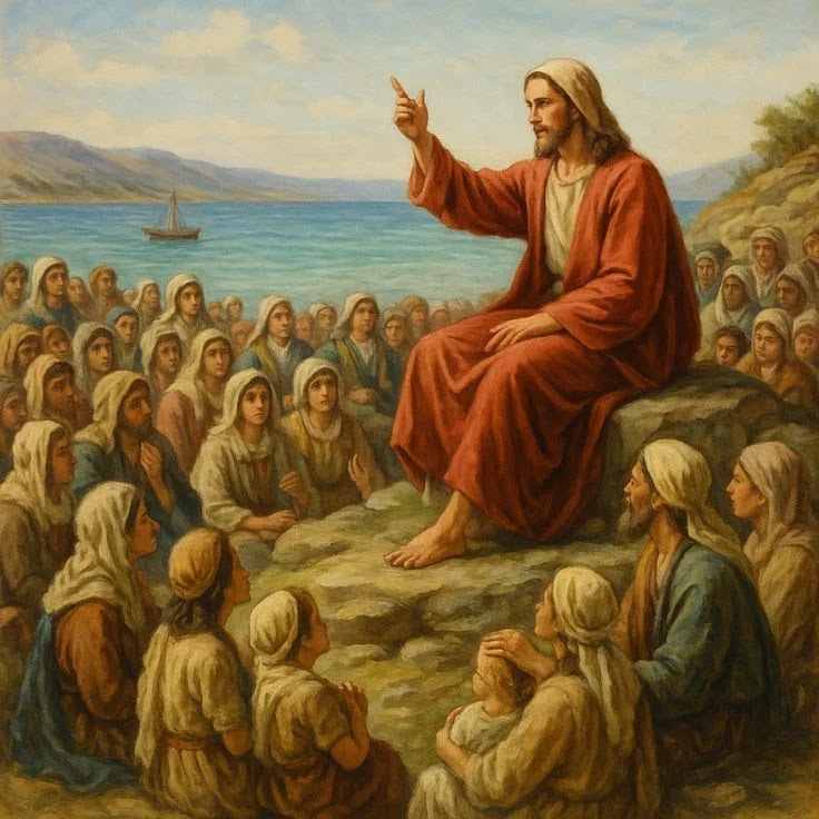 jesus group prayer image