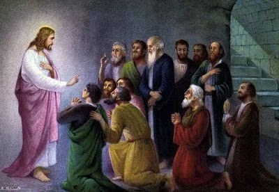jesus ascension moment picture