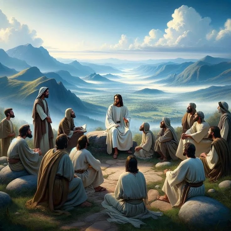 jesus spiritual blessing art