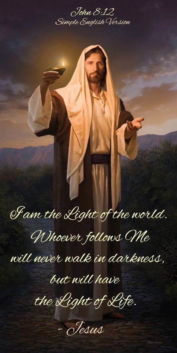 jesus glory shining picture