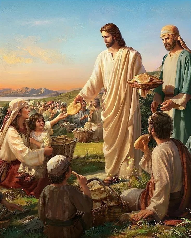 jesus bread and fish image