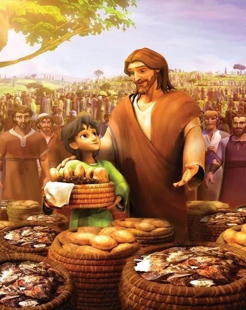 jesus children miracle picture