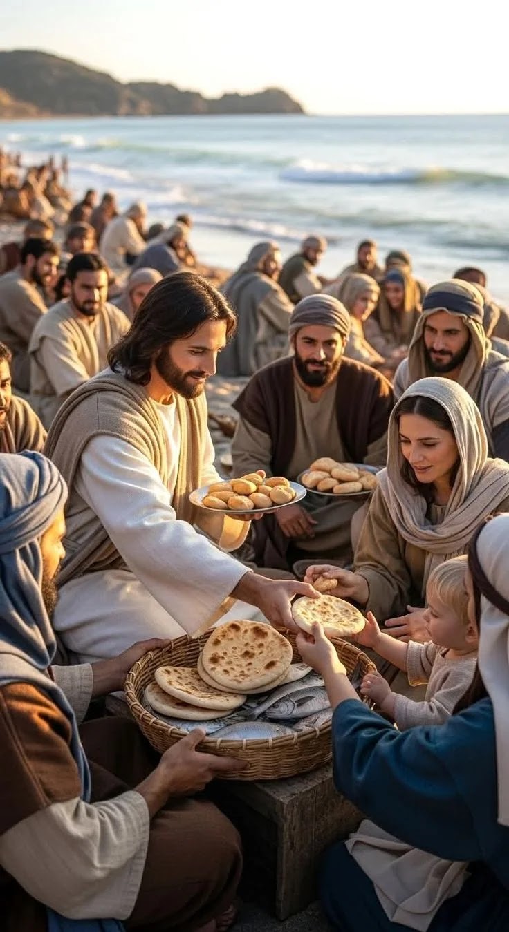 jesus kindness scene picture