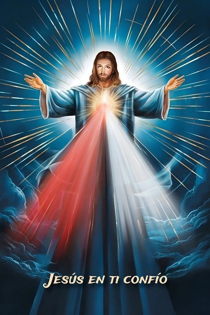 jesus holy face shining art