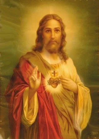 jesus heaven glow picture