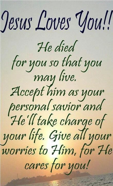 jesus love message picture