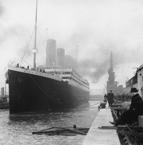 original pictures of titanic