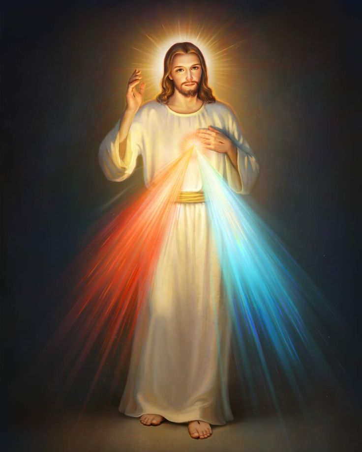 jesus of the divine mercy image