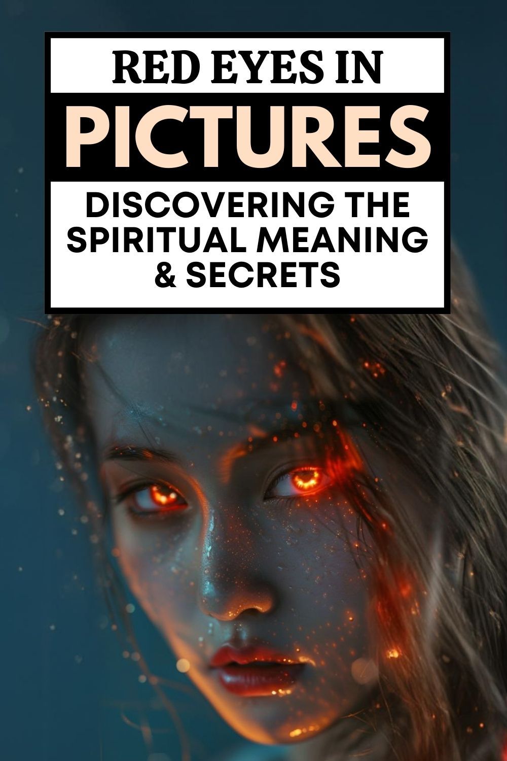 spiritual meaning of red eyes in pictures