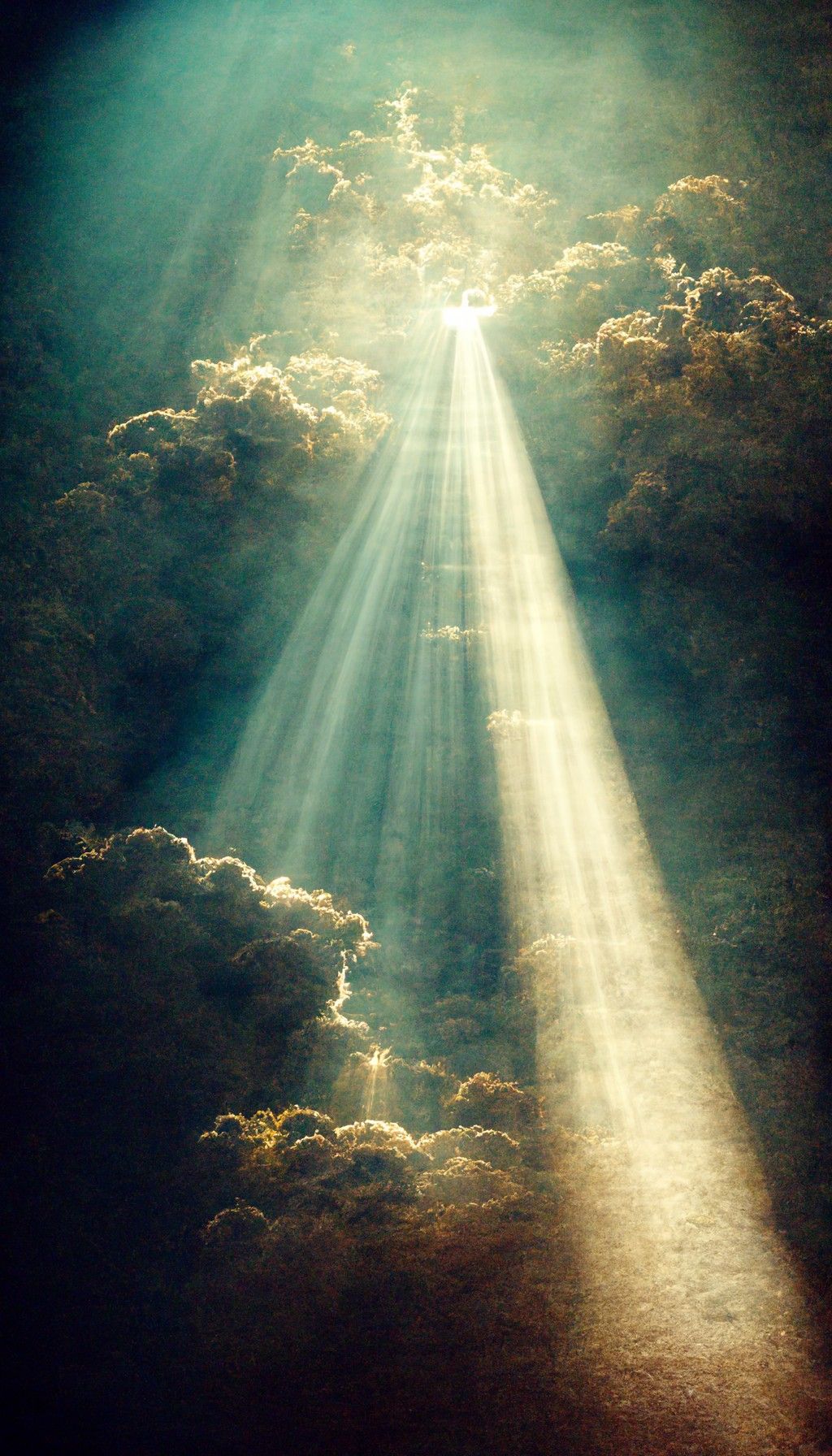 beam of light in photo meaning spiritual