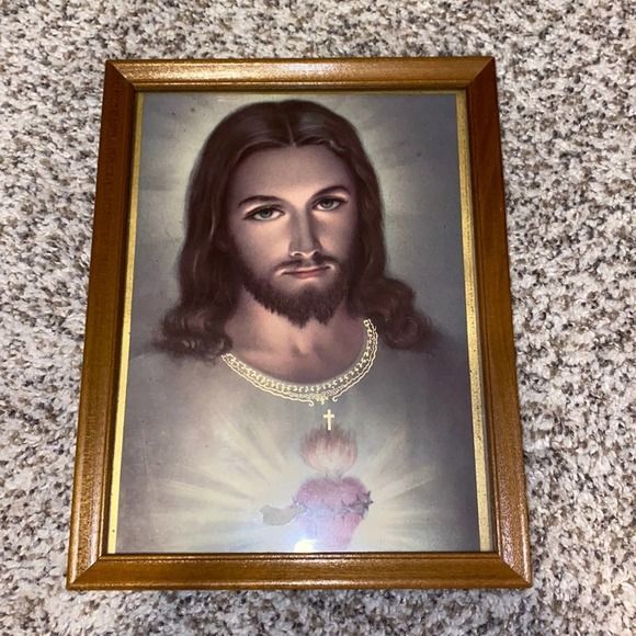 framed pictures of jesus