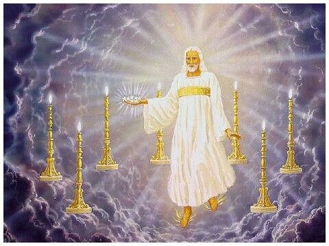 picture of jesus from revelation 1
