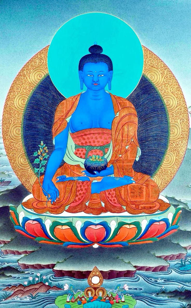 picture of medicine buddha