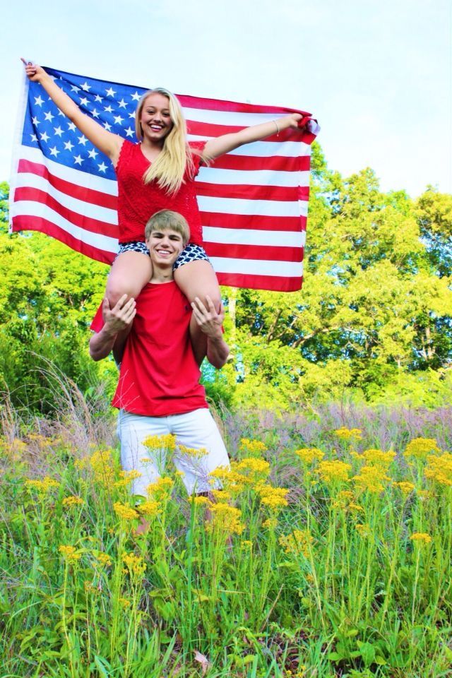 4th of july couple pictures