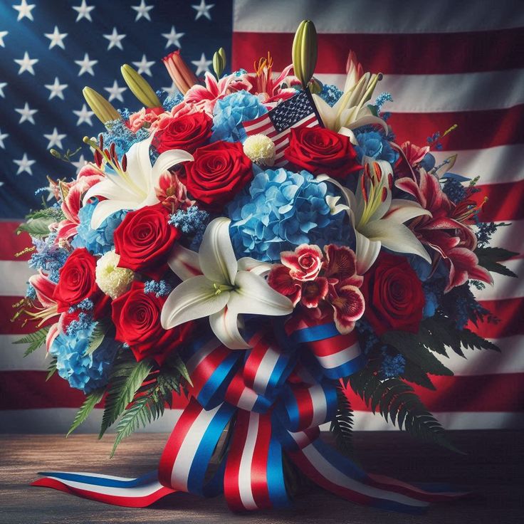 4th of july flowers images